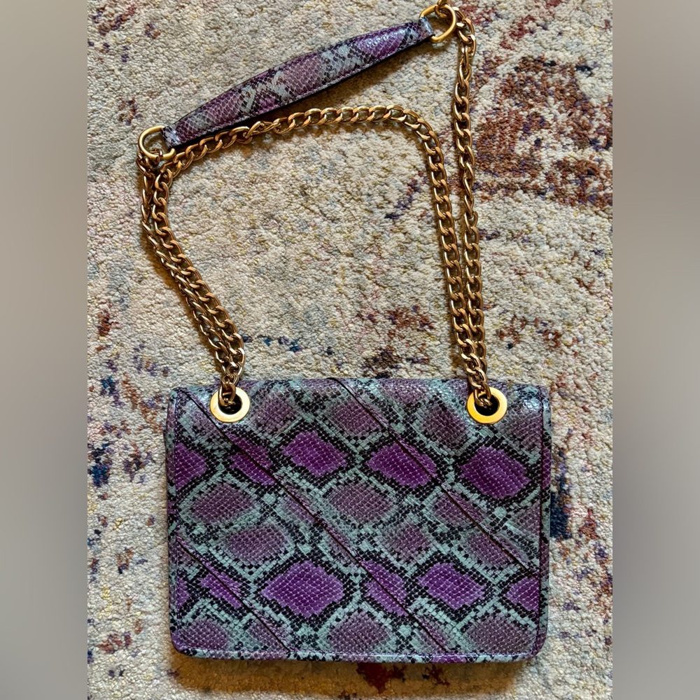 Anthropologie Naja AKA Imogen Snake-Print Shoulder Bag - Rare & sold out